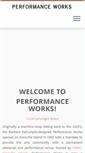 Mobile Screenshot of performanceworks.ca